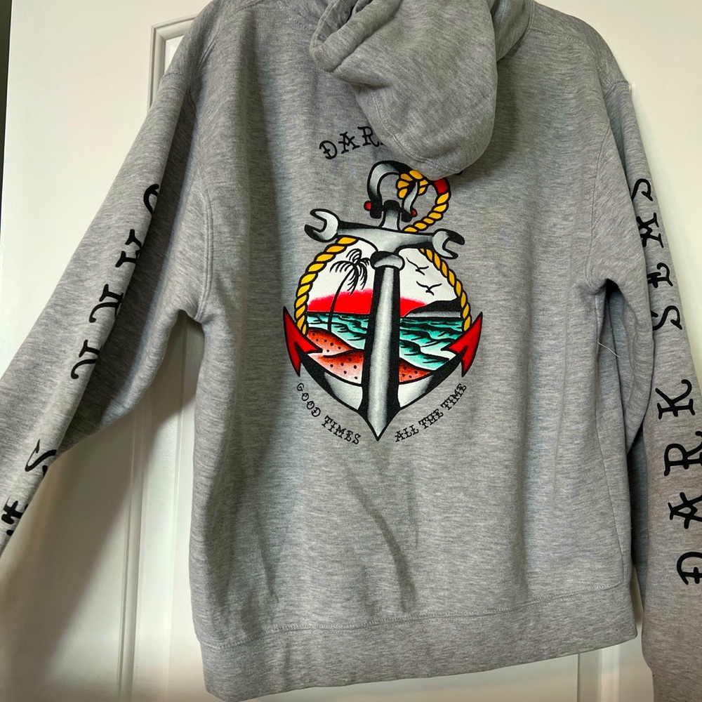 Dark Seas Division gray hoodie - XL